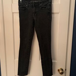American Eagle, Size 4, Black Jeans